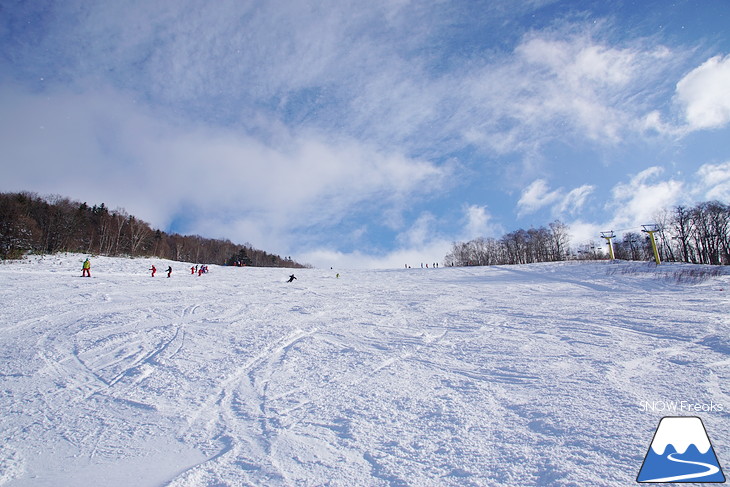 カムイスキーリンクス　-11℃。冬空からの素敵なクリスマスプレゼント♪